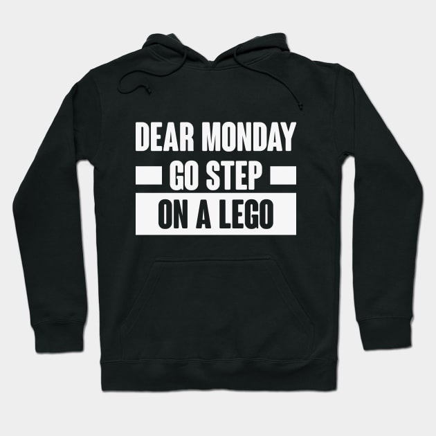 Monday Funny Meme Hoodie by TEEPOINTER